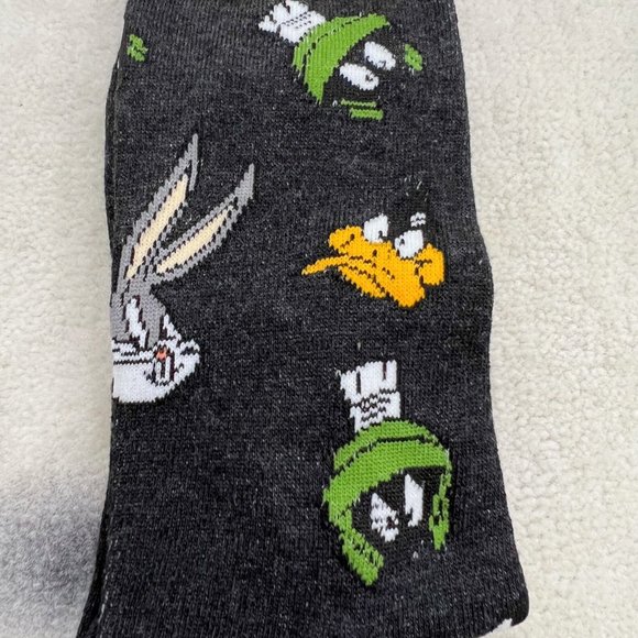 Warner Bros. Looney Tunes Characters Bugs Bunny, Daffy Duck, Marvin Socks - Picture 4 of 5